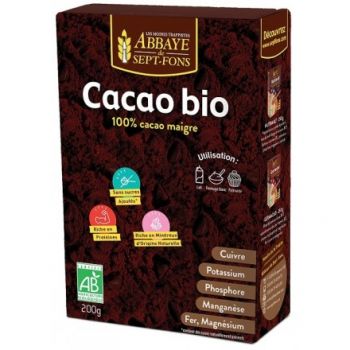 Cacao Bio 100% 200g