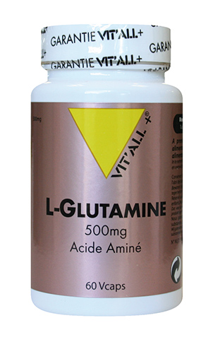 L-Glutamine 500mg 60 gel.