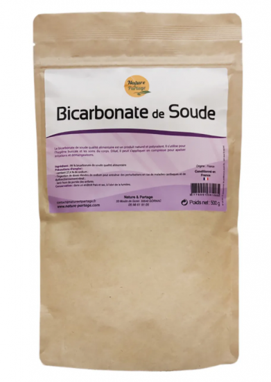 Bicarbonate de Soude Qualité Alimentaire 500g