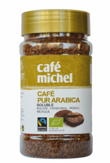 Café Soluble Pur Arabica Bio 100g