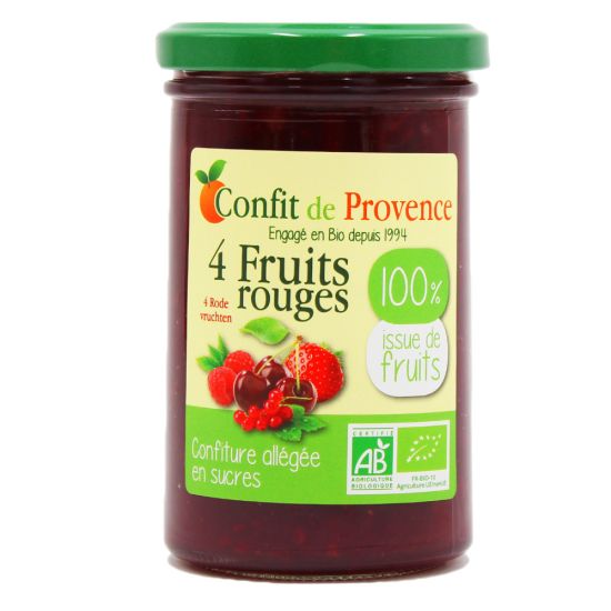 Spécialité 100% Fruits - 4 Fruits Rouges 290g