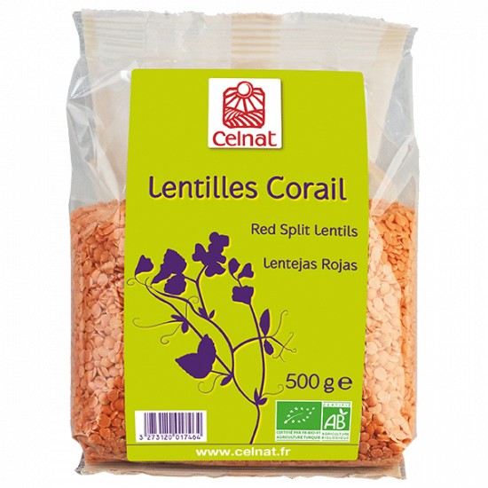 Lentilles Corail 500g