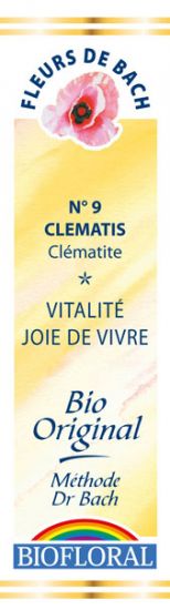FDB N°9 - Clematis, Clématite Bio