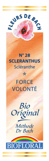 FDB N°28 - Scleranthus, Scléranthe Bio