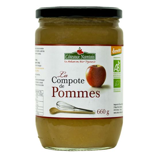 Compote Pommes Bio & Demeter 660g
